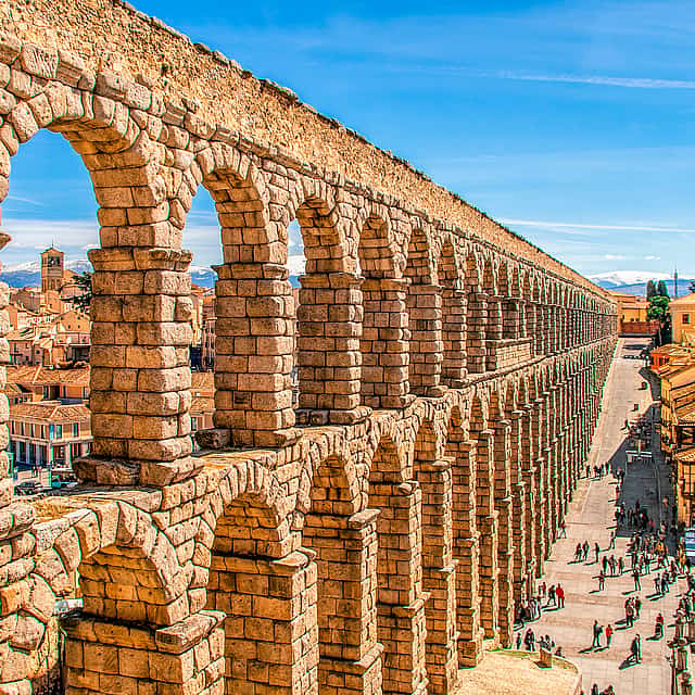 Avila with Walls Access and Segovia Full Day Trip