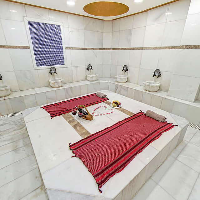 Volledige Spa Spa Turks bad programma