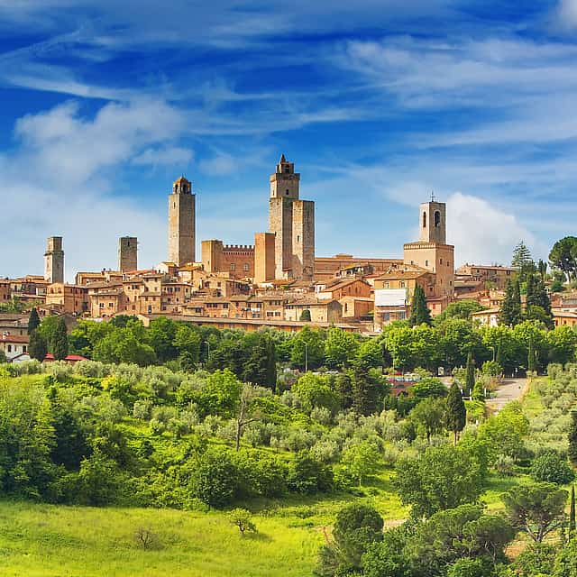 Excursion d'une journée à Sienne et San Gimignano