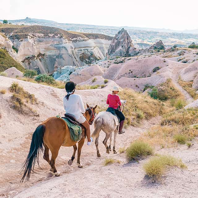 2 horas a caballo por Capadocia