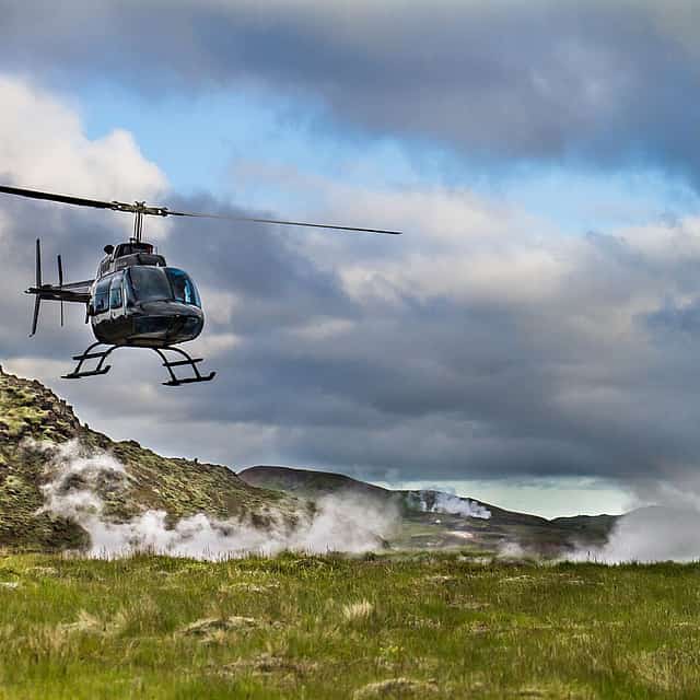 Excursión geotérmica en helicóptero