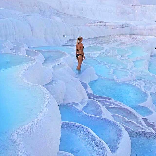 1-daagse tocht van Antalya naar het Salda-meer, Pamukkale en de oude stad Hierapolis