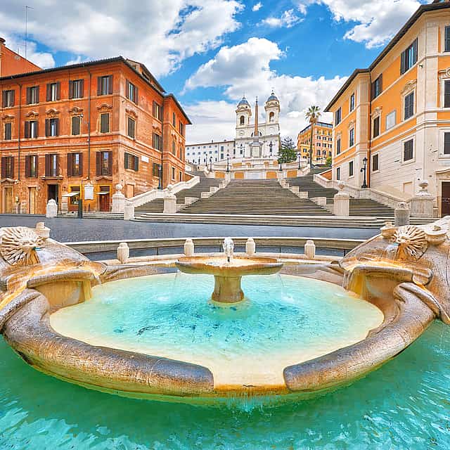 Fonteinen en pleinen van Rome wandeling