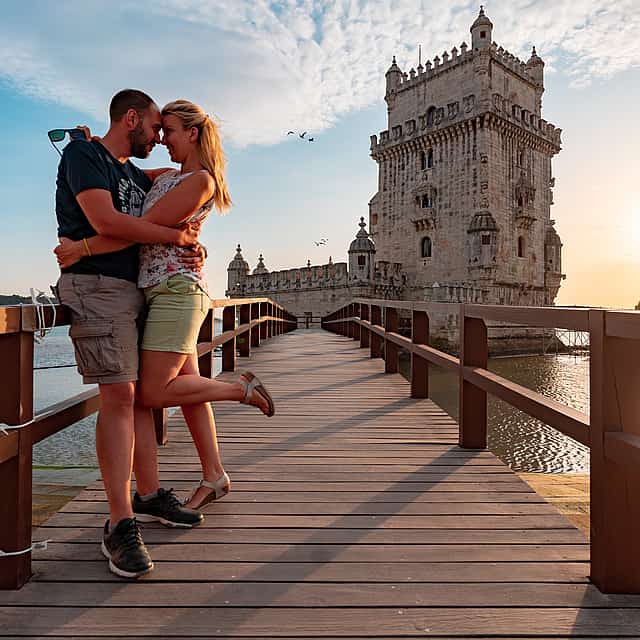 Romantic Walk Along the Promenades of Lisbon