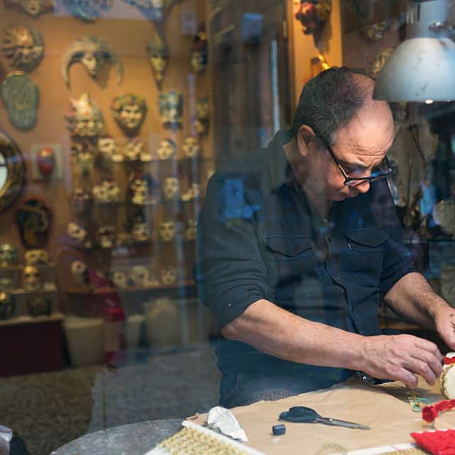 Veneza Excelência Artística e Oficinas de Artesanato Tour Privado