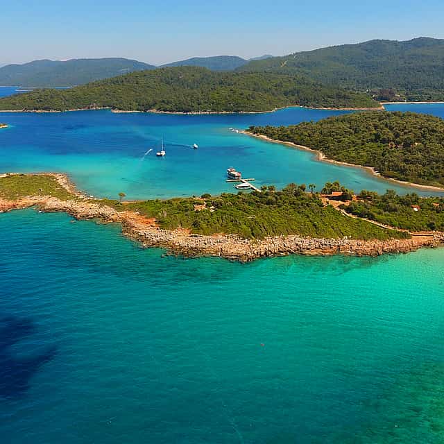 Cleopatra Island Boat Trip with Lunch from Marmaris