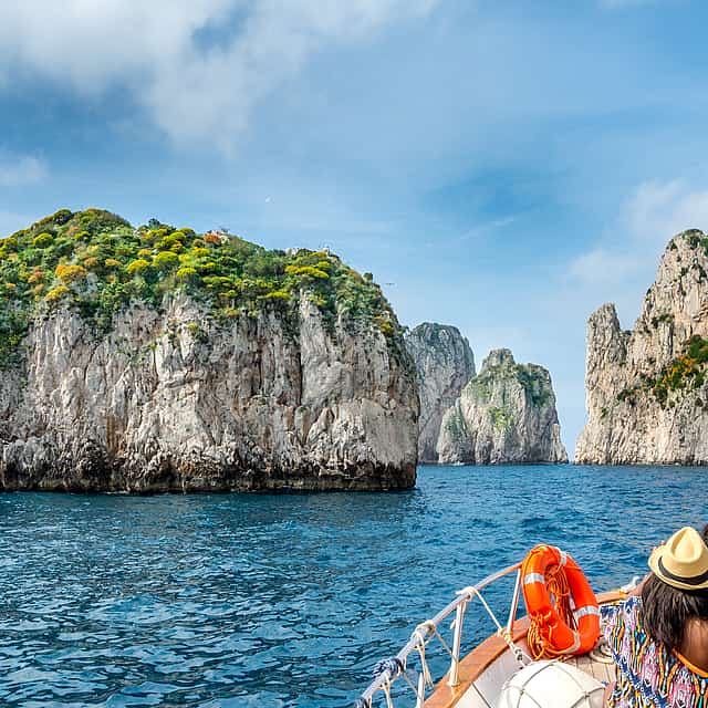 Capri Boat Tour Cruise from Sorrento