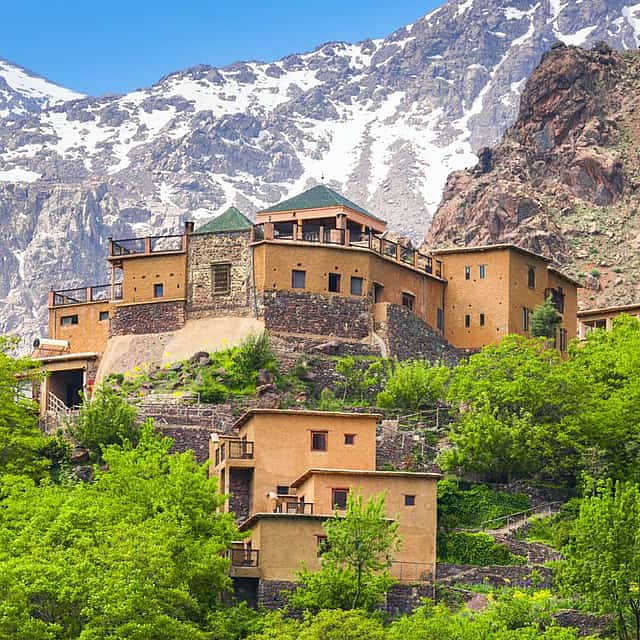 Excursión de un día a las montañas del Atlas desde Marrakech con paseo en camello