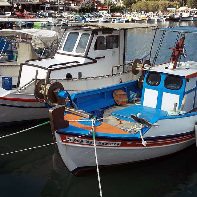 Spinalonga eiland en Agios Nikolaos vanuit Heraklion