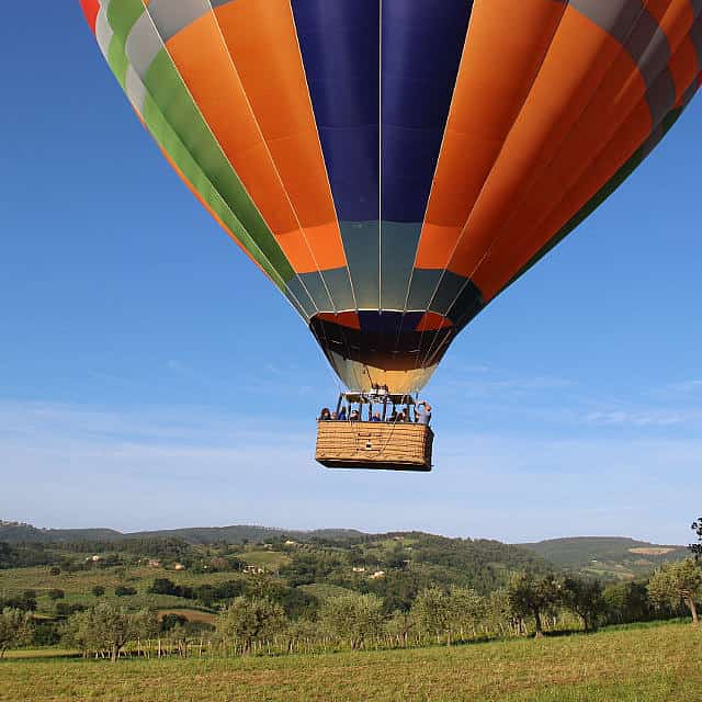 Private Hot Air Balloon Flight over Rome
