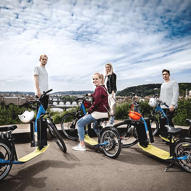 Recorrido panorámico en E-Scooter por Praga