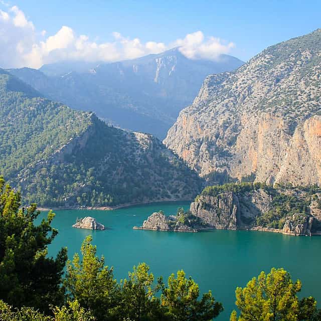 Малахитовое Царство - поездка в Green Canyon из Кемера