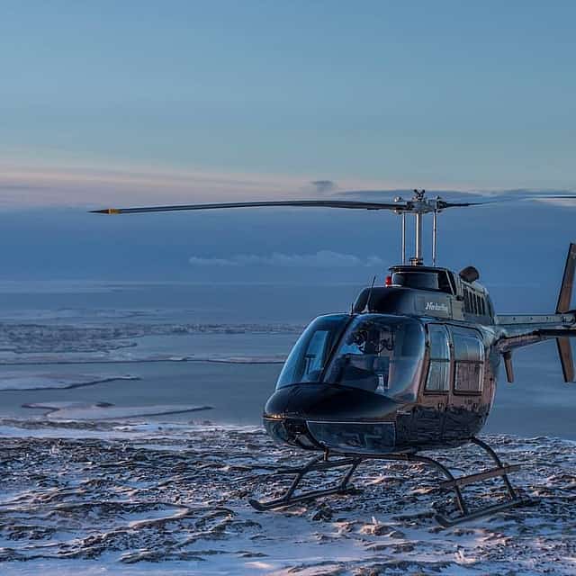 Expedición en helicóptero a la Laguna Glaciar