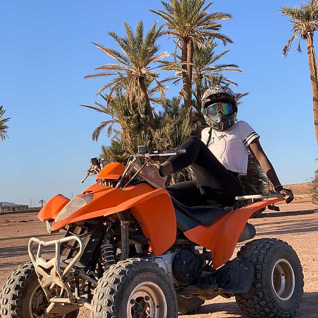 Half-day Quad Bike Tour of the Palmgrove and Desert
