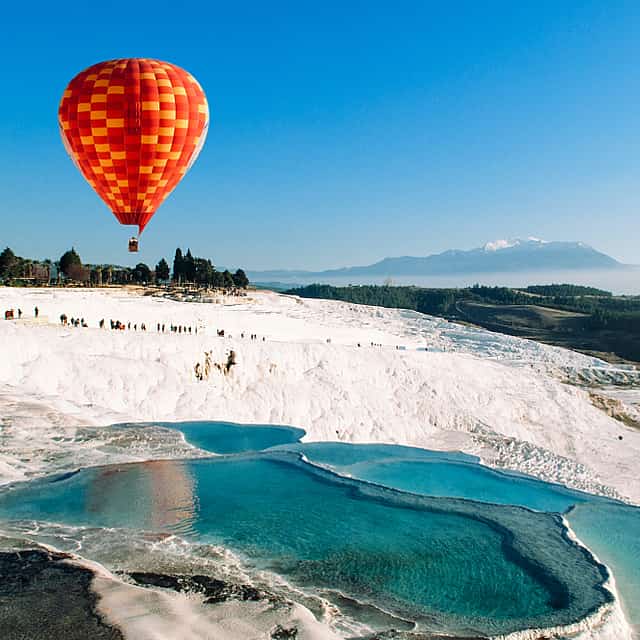 Viaje en globo a Pamukkale