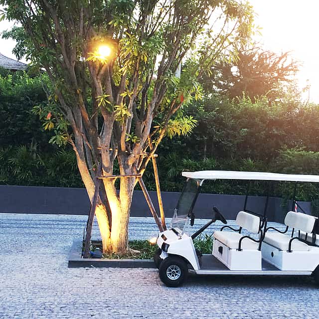 Rome verkennen met een golfkarretje
