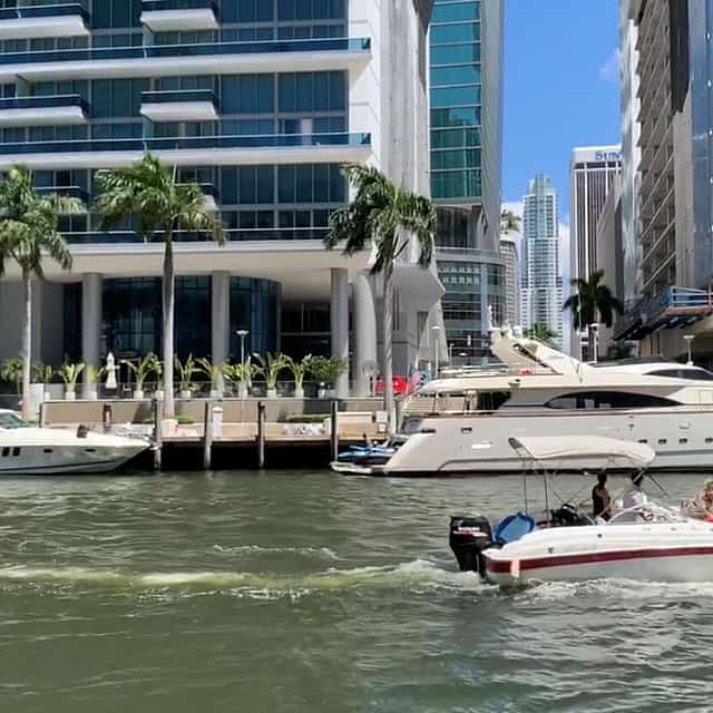 Miami Water Tour on Private Speed Boat
