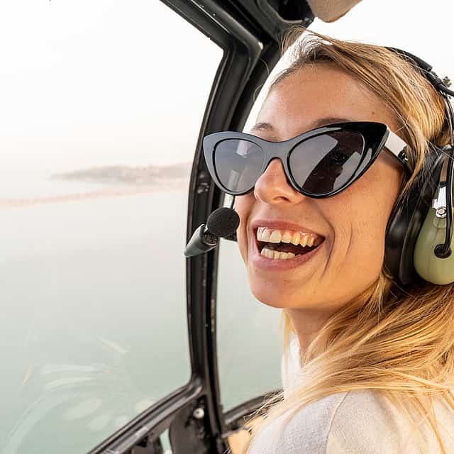 Three in One: Lisbon Helicopter Flight, Sailing Trip and Walking Tour