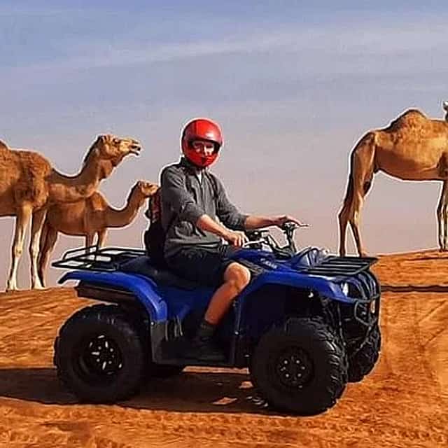 Safari en quad con sandboard
