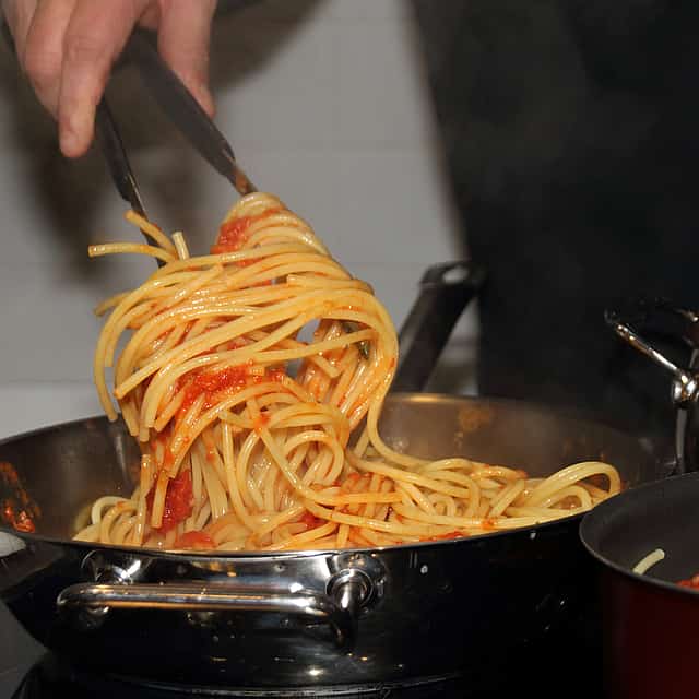 Praktijkles pasta maken met Tiramisù