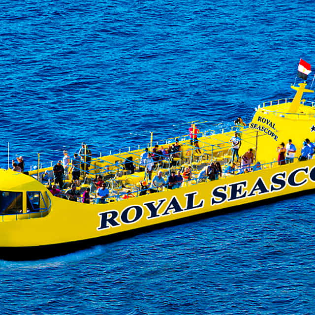 Excursión semisubmarina Royal Sea Scope en Sharm