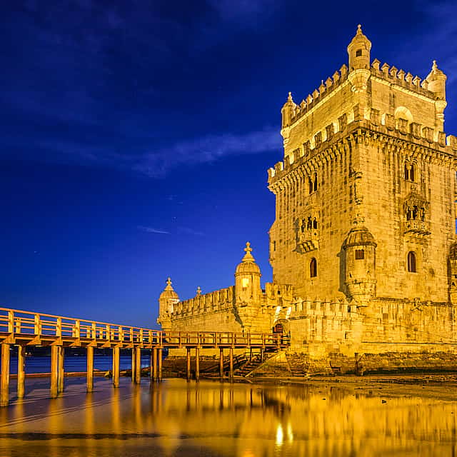 Private City Tour by Night in Lisbon