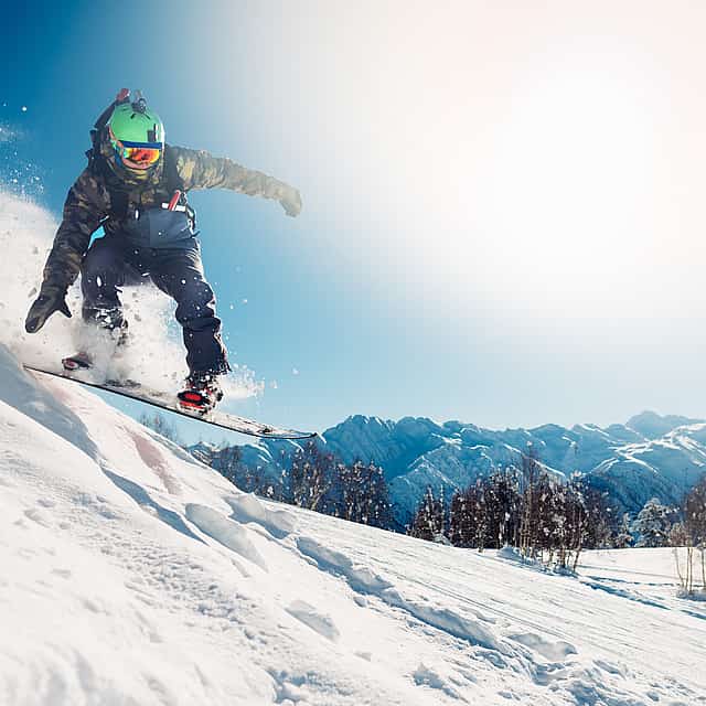 Snow Surfing at the Freerider's Paradise in Pyhä Area