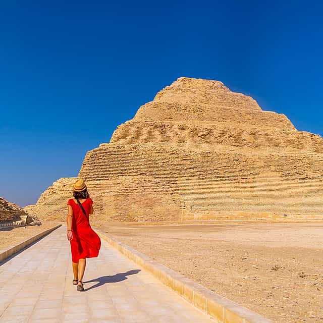 Giza, Memphis and Saqqara Day Tour from Cairo