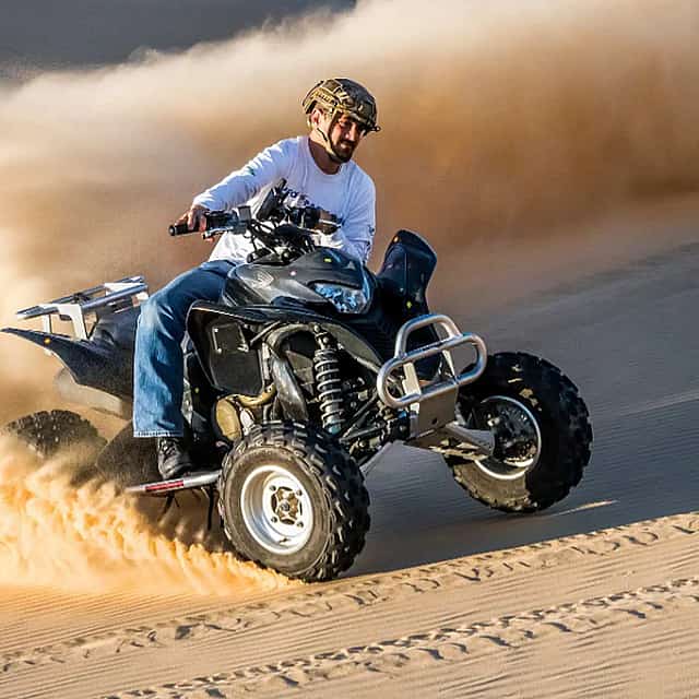 Quad Bike along the Beach and in the Dunes