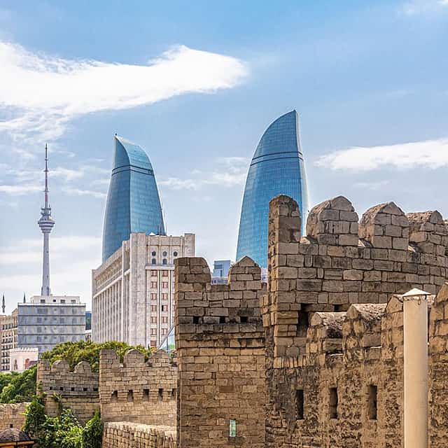 Ein täglicher Spaziergang durch Baku