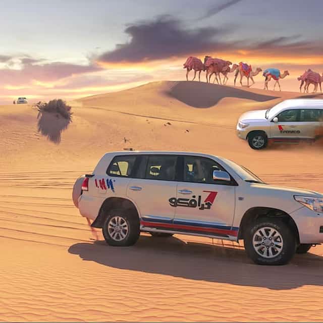 Dune Dinner Safari at Bassata Camp from Ajman