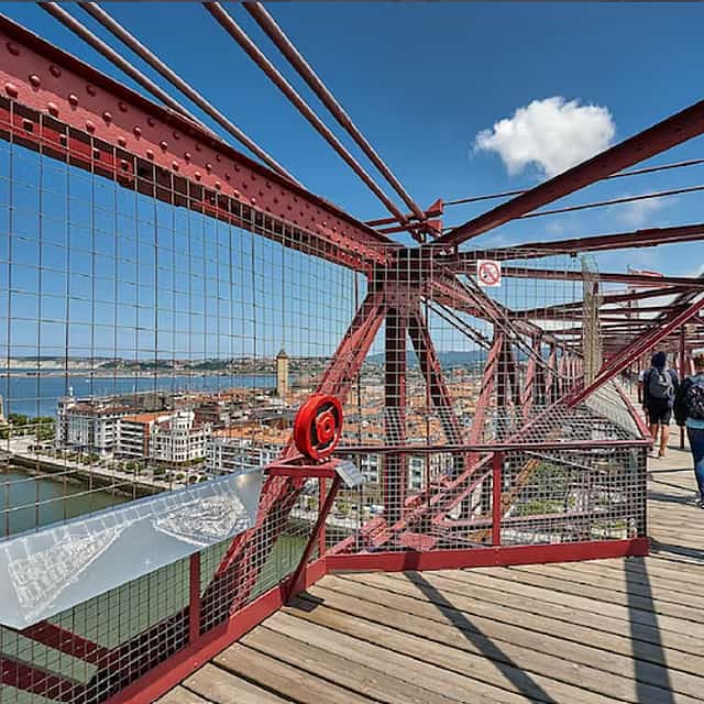 Ruta en grupo reducido por Getxo y el Puente Bizkaia