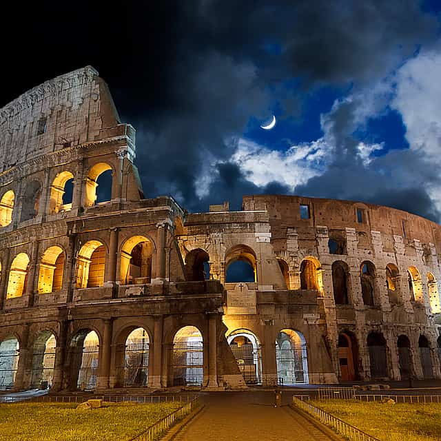 Colosseum by Night with Skip the Line and Underground Access