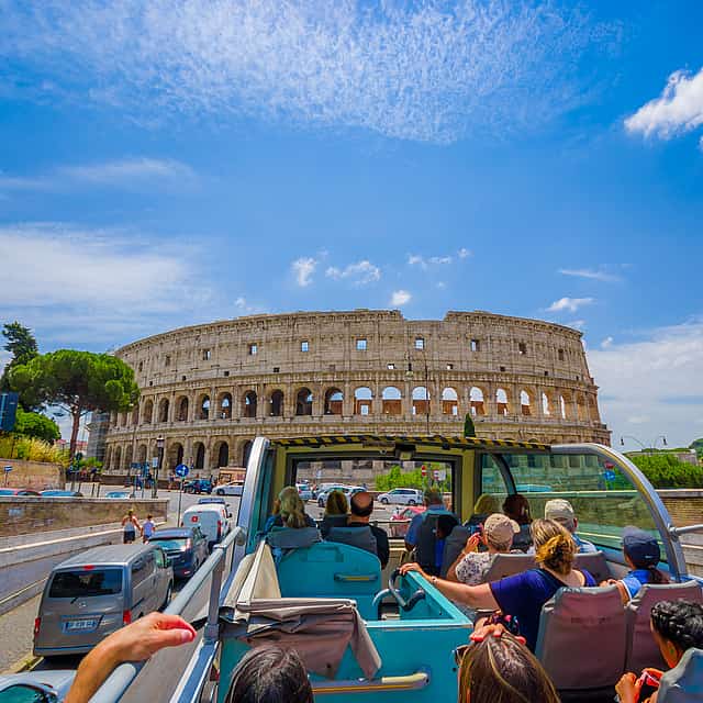 Hop-on Hop-off Panoramische Rome Bus Tour