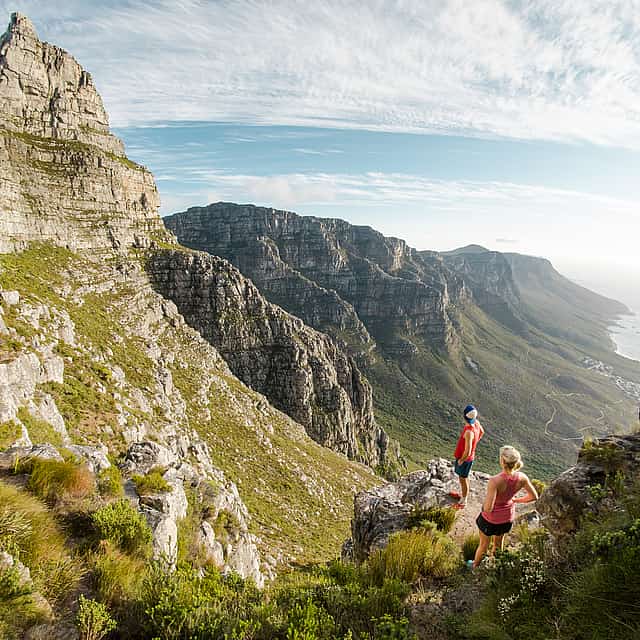Climbing the Table Mountain