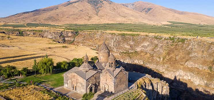 Photo 1 Private Tour to Echmiadzin, Zvartnots Тemple, Alphabet Monument and Saghmosavank