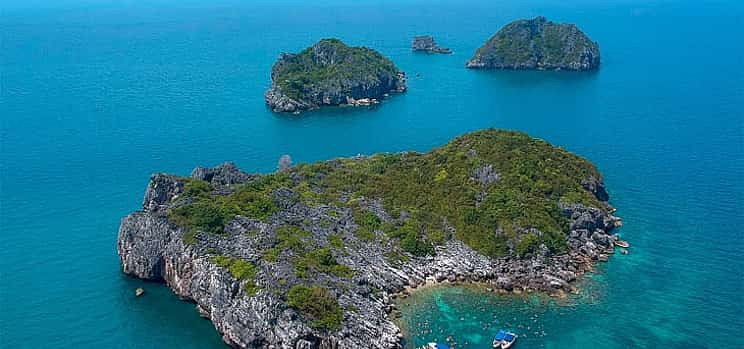 Foto 1 Samui: Ang Thong National Marine Park mit Schnorcheln und Kajakfahren mit dem Big Boat