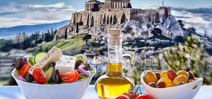 Foto 1 Athen Gourmet Food Small Group Walking Tour mit Verkostungen