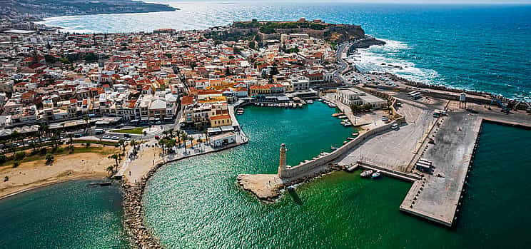 Photo 1 Chania,  Lake Kourna  and Rethymno from Heraklion