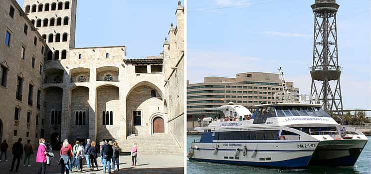 Photo 1 Small Group Barcelona Walking and Sailing Guided Tour
