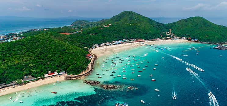 Foto 1 Pattaya: Excursión de un día a la Isla del Coral en lancha rápida con snorkel y almuerzo