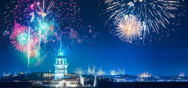 Photo 1 New Year's Eve Bosphorus Dinner Cruise  with Alcoholic Drink Menu