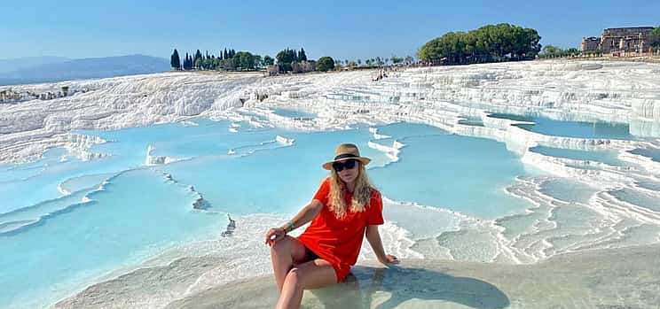 Foto 1 Salda-See, Pamukkale und die antike Stadt Hierapolis von Side aus