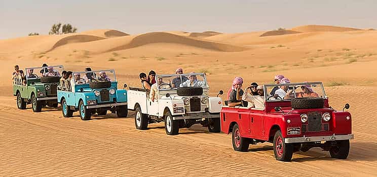 Photo 1 Heritage Desert Safari in Dubai with Vintage Range Rovers