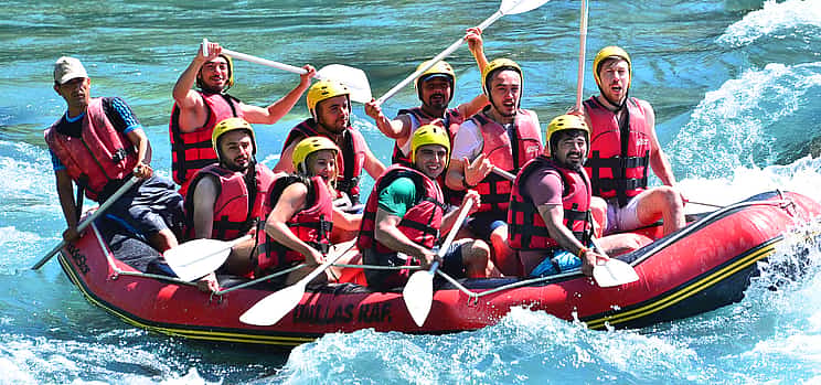 Photo 1 Rafting and Jeep Safari Full-day Tour with Private Transfer