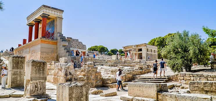 Foto 1 Excursión de día completo al Palacio de Knossos y la ciudad de Heraklion desde Rethymno