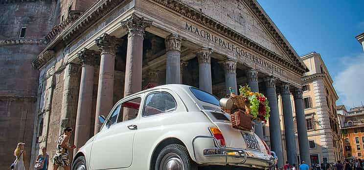 Photo 1 Private Tour in Vintage Fiat 500 and Wine Tasting