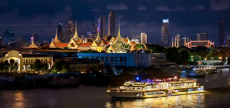 Фото 1 Круиз с ужином в Бангкоке Chao Phraya Princess с живой музыкой и шоу