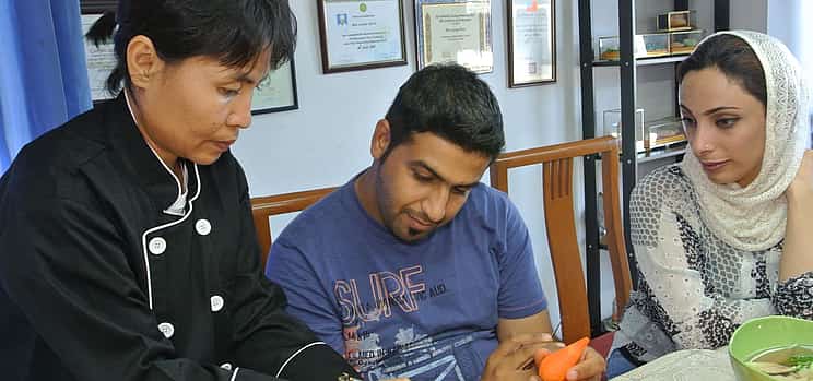 Photo 1 Full-day Professional Thai Fruit and Vegetable Carving Class