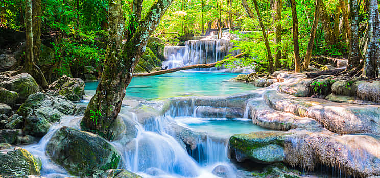 Photo 1 Erawan Waterfall and Kanchanaburi Private Tour